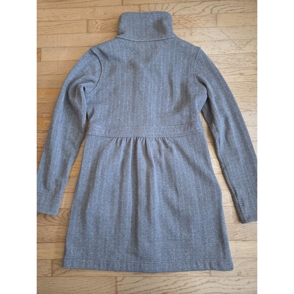 Patagonia Better Sweater Coat Womens Medium Gray Mock Neck - Picture 7 of 7